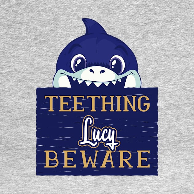 Lucy - Funny Kids Shark - Personalized Gift Idea - Bambini by Bambini